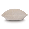 Brera Horizontal Tailor Tacks Decorative Pillow In Bisque