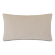 Brera Horizontal Tailor Tacks Decorative Pillow In Bisque