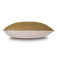 Trillium Solid Decorative Pillow in Gold