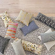 Terrazo Metallic Decorative Pillow