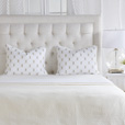 Filmore Embroidered Standard Sham In Ivory