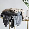 Delaveen Cotton Throw In Gray