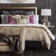 Indochine Faux Fur Throw