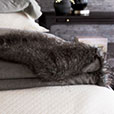 Indochine Faux Fur Throw