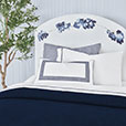 AYLA HANDPAINTED UPHOLSTERED BED