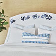 AYLA HANDPAINTED UPHOLSTERED BED