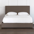 MALLEO UPHOLSTERED PLATFORM BED IN CROSBY CHARCOAL