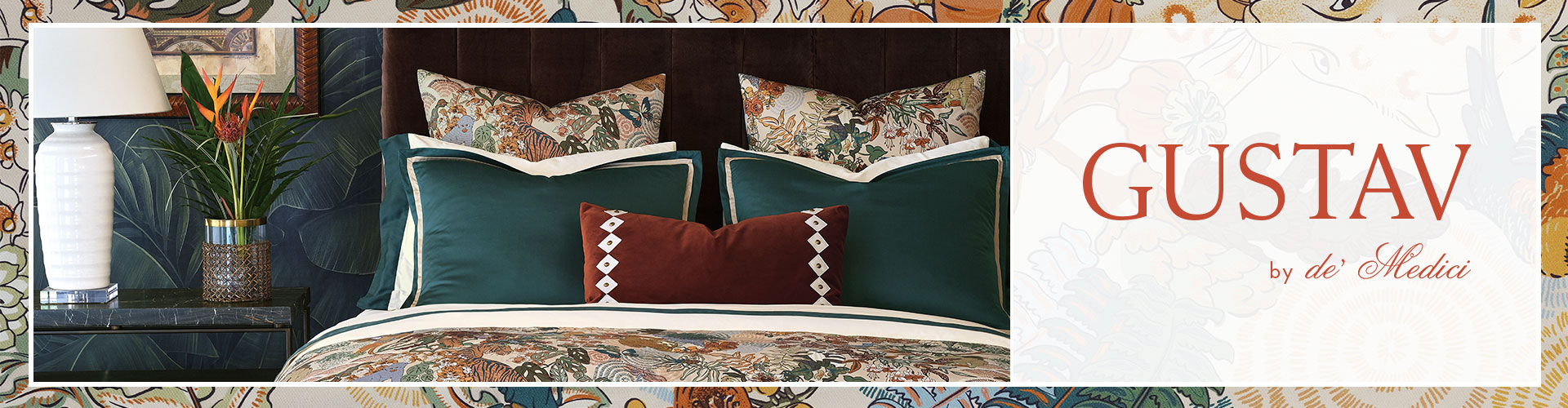 Gustav Luxury Bedding by de Medici