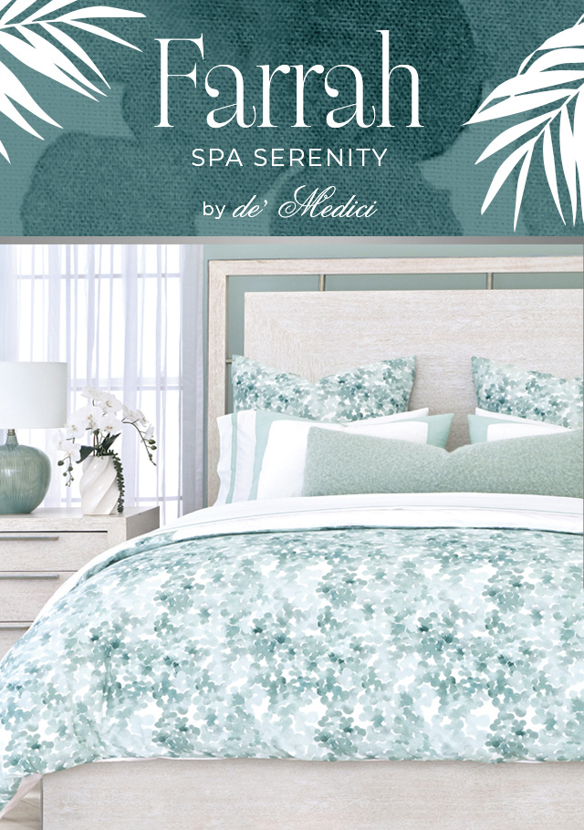 Farrah Designer Bedding by de Medici