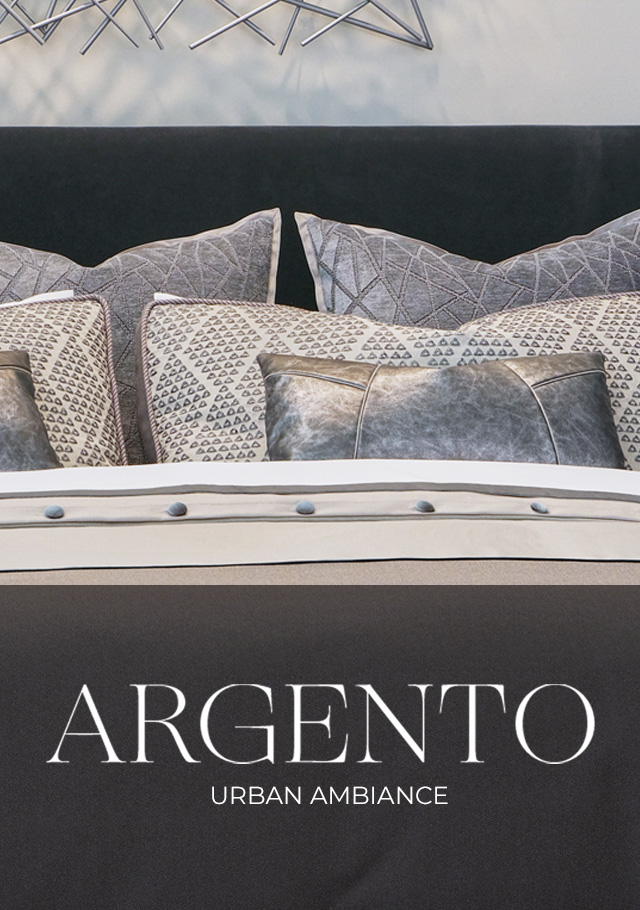 Argento Designer Bedding
