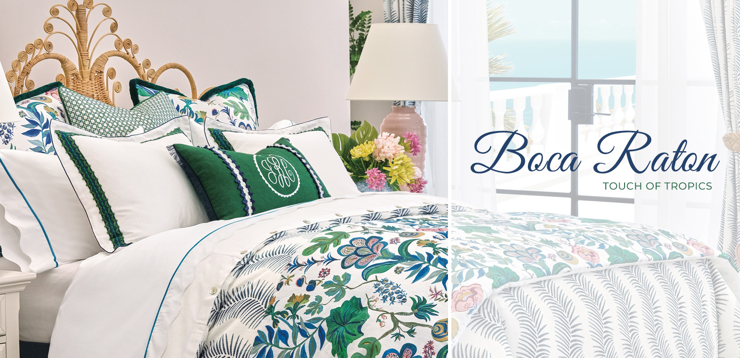 Boca Raton Designer Bedding
