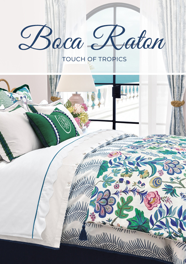 Boca Raton Designer Bedding