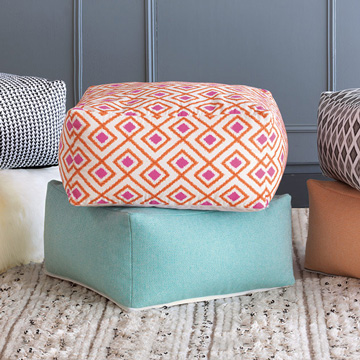 Floor Pillows & Poufs