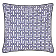 Vizcaya Faux Basketweave Decorative Pillow