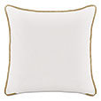 WREN MITERED GIMP DECORATIVE PILLOW