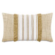 WREN TRIM APPLIQUE DECORATIVE PILLOW