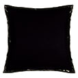 Zelda Leather Flange Decorative Pillow