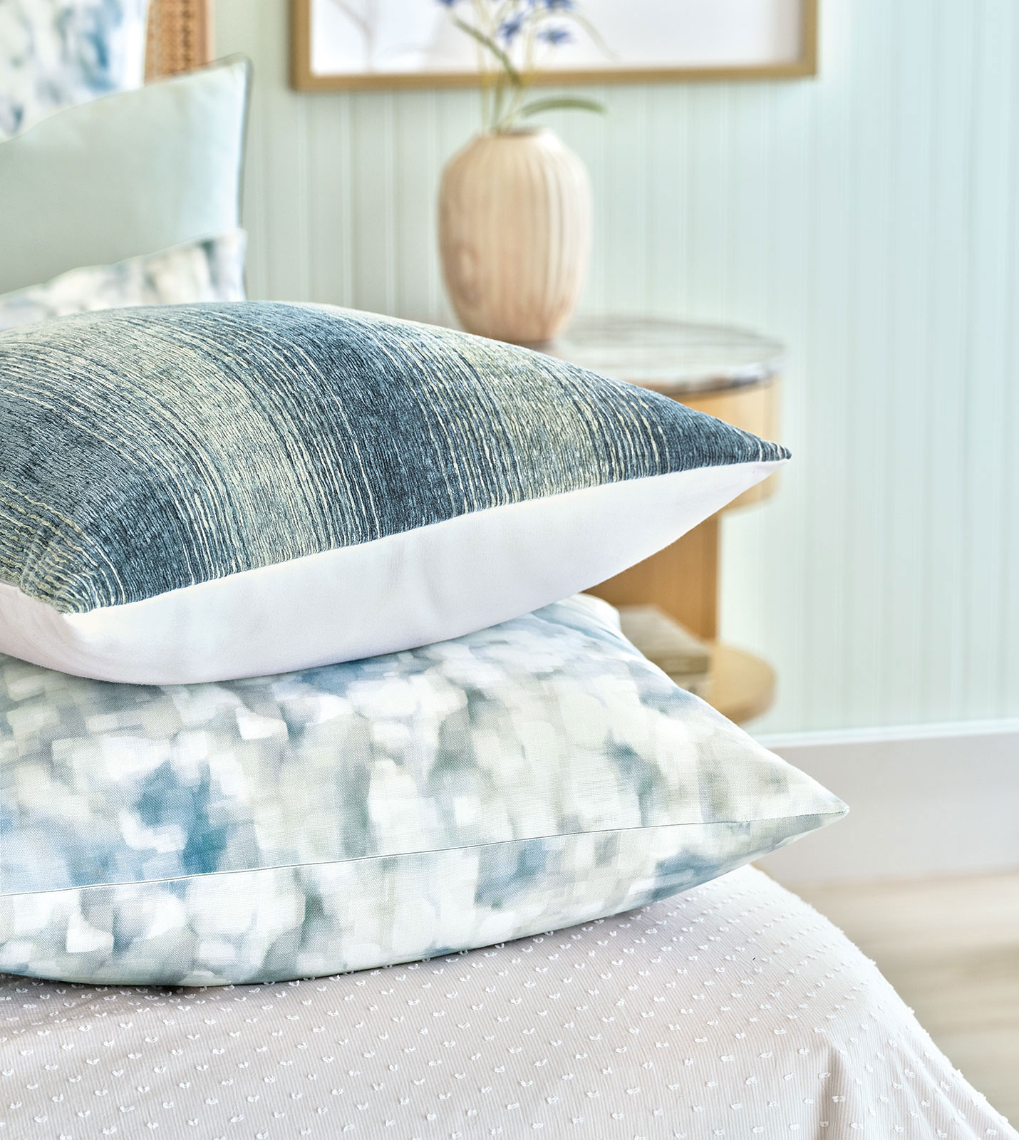 Camille Textured Decorative Pillow - 20x20 | Eastern Accents