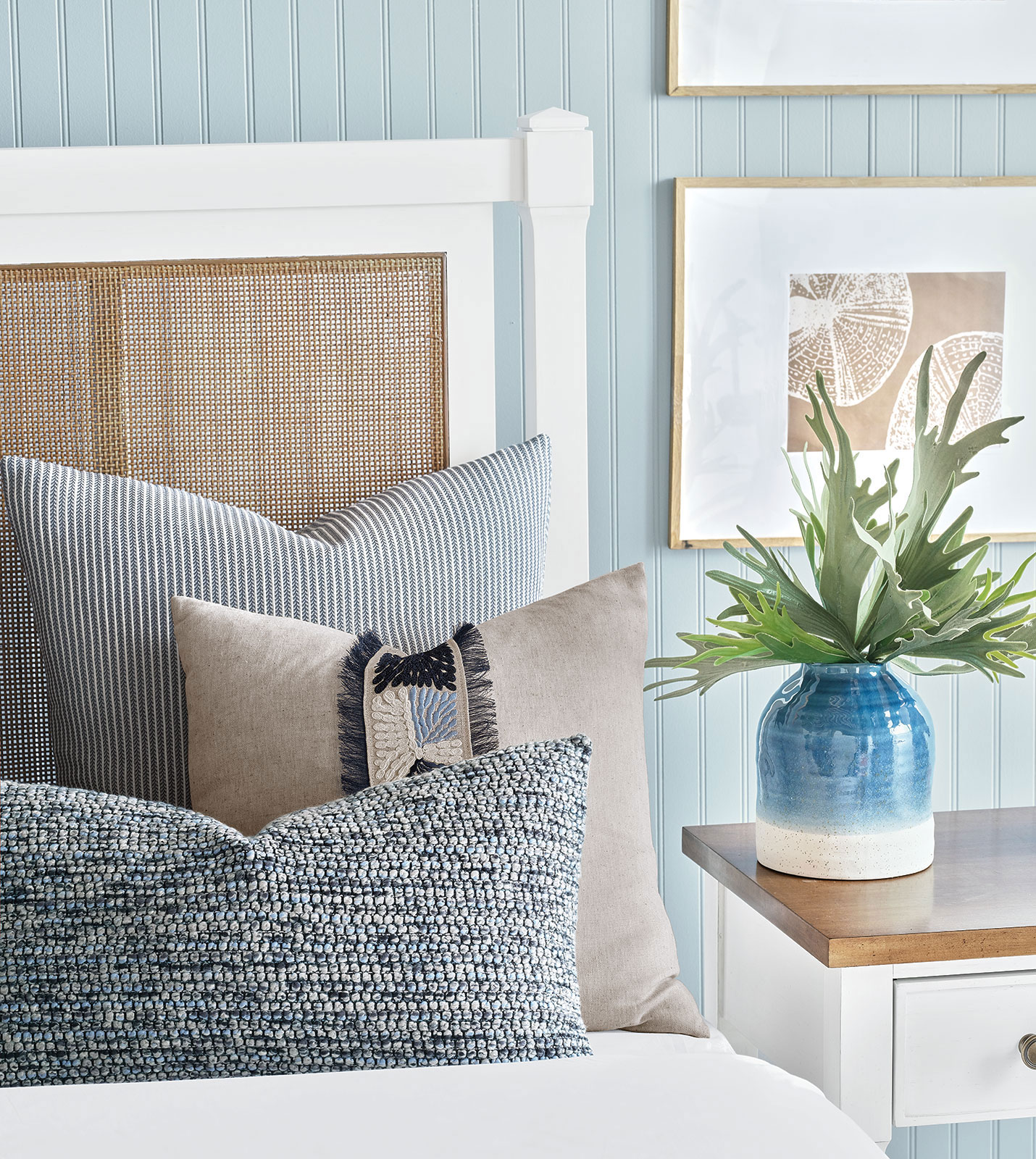 Beau Textured Decorative Pillow | Eastern Accents