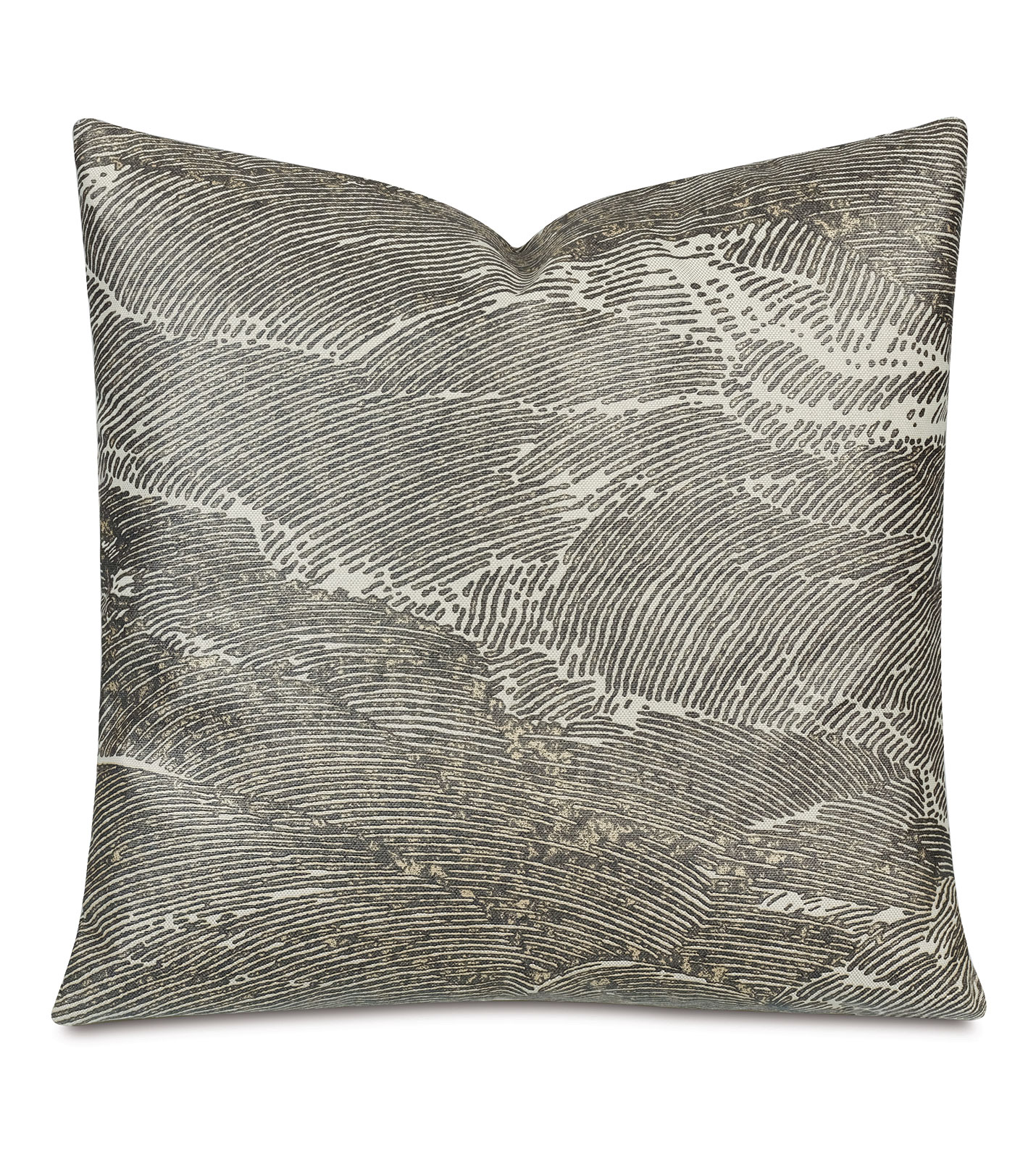 Kellner Metallic Decorative Pillow - 22x22 | Eastern Accents