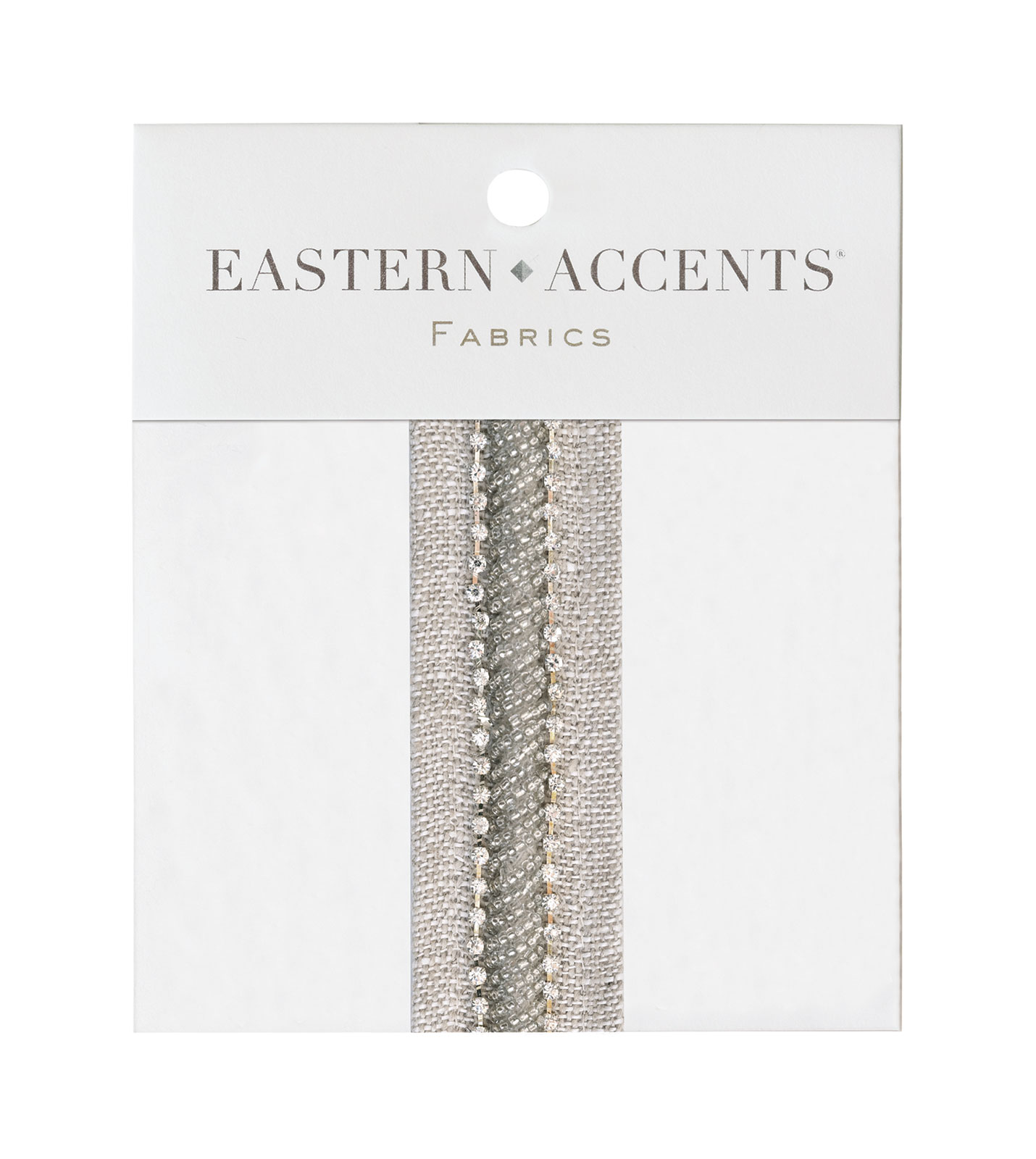 Solange Silver Gimp Sample Eastern Accents